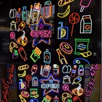 نئون فلکسی نئون نیون Neon فتونئون چاپی پلکسی