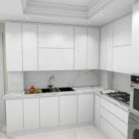کابینت ساده و دوپله