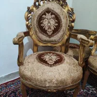 مبل ۹ نفره چوبی