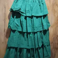 دامن طبقه ای تونیک یلدایی مجلسی|کفش و لباس بچه|مشهد, عامل|دیوار