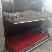 تخت خواب ۲طبقه کم جا