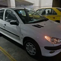 پژو 206 SD مدل 1388 V8 بدون رنگ