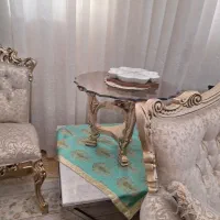 مبل سلطنتی تمام راش۹ نفره|مبلمان خانگی و میز عسلی|اسلام‌شهر, شهرک قائمیه|دیوار