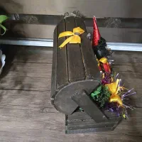 صندوقچه چوبی هفت سین|صنایع دستی و سایر لوازم تزئینی|ری, فیروزآبادی|دیوار