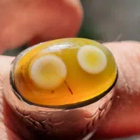 عقیق باباقوری دو چشم فاخر