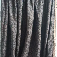یک جفت والان پرده در حد نو نو بسیار تمیز