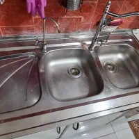 کابینت آشپزخانه mdf با سینک و آبچکون|مصالح و تجهیزات ساختمان|اسلام‌شهر, شهرک واوان|دیوار