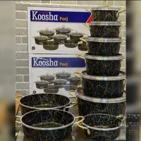 قابلمه فله تک ماربل چدن گرانیت تک سایز سرویس کامل