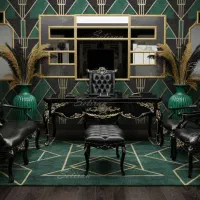 مبلمان اداری گل یخ کد۵۴