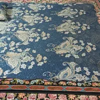 روکش تخت خواب ۲نفره .طرح گلدوزی درجه۱