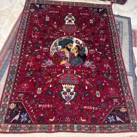 فرش ۴متری دستبافت لیلی و مجنون