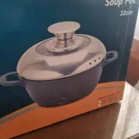 قابلمه تک چدنی سایز32