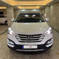 سانتافه ۲۰۱۴/نیمه فول/بیرنگ/مشابه صفر/کم کارکرد