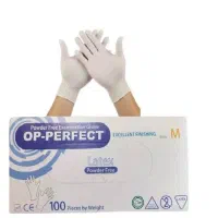 دستکش لاتکس ، وینیل ،نیتریل مشکی وآبی اوپی