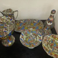سرویس چینی آنتیک ۷۰ساله تک ساخت ژاپن...عتیقه|ظروف سرو و پذیرایی|شیراز, اصلاح‌نژاد|دیوار