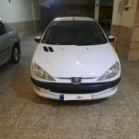 پژو۲۰۶ مدل ۹۶ وی هشت در حد صفر کارمندی