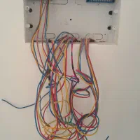 سیم کشی ساختمان ونصب دوربین