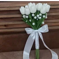 دسته گل عروس|گل مصنوعی|گرگان, |دیوار