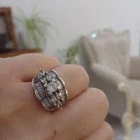 انگشتر نقره زنانه
