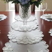 رومیزی های ترند ومدروز|پرده، رانر، رومیزی|آذرشهر, |دیوار