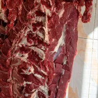 گوشت گوساله گرم