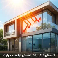 تولید و اجرای شیشه های کنترل کننده انرژی Low-E