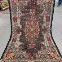 فرش دستباف ماهی ۴۰ رج نو ۱در ۱۷۰ مملو از ابریشم