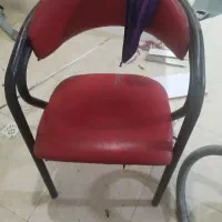 ۲عدد صندلی فلزی