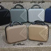 چمدان آرایشی چمدون کوچک کیف مشکی عروس گریم زنانه