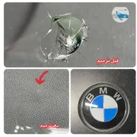 ترمیم سنگ خوردگی و ترک شیشه اتومبیل