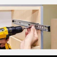 تعمیرات کابینت. دراور .کمد لباس.جک.ریل لولا درمحل