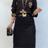 دامن و شومیز مجلسی وارداتی