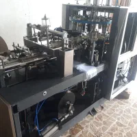 دستگاه تولیدلیوان کاغذی لوژو۲۰۲۲نودرحد تست کارکرده