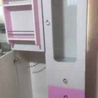 کمد بچه دخترونه تمیز و سالم|اسباب و اثاث بچه|تهران, مقدم|دیوار