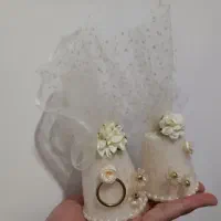 کله قند و تور سر عروس داماد|صنایع دستی و سایر لوازم تزئینی|تربت‌حیدریه, مسجد جامع|دیوار