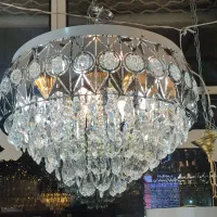 لوستر های کریستالی جدید زیر قیمت بازار|لوستر و چراغ آویز|اهر, |دیوار