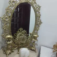 اینه شمعدان برنجی مناسب تازه عروس داماد