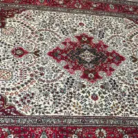 فرش دستباف،کرمان قلم زمینه کرم|فرش|خوی, |دیوار