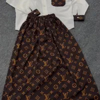 بلوز دامن مارک لویز ویتون