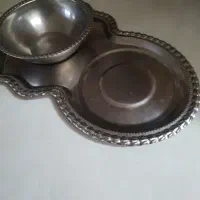 سینی و کاسه استیل