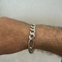 دستبند نقره مردانه ایتالیایی