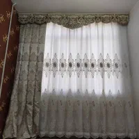 پرده و وانال جفت|پرده، رانر، رومیزی|تهران, دولاب|دیوار