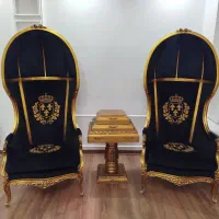 دو عدد مبل پرتر همراه با میز