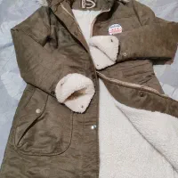 کاپشن جیر ترک. داخل ببعی