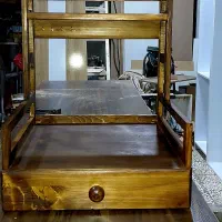 استند اسپرسو چوبی