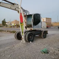 بیل مکانیک چرخ لاستیکی مدل ۱۳۸۷