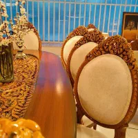 مبلمان و ناهارخوری سلطنتی پر منبت|مبلمان خانگی و میز عسلی|تهران, زعفرانیه|دیوار