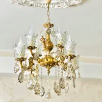 لوستر برنز درحد نو ۸ شاخه