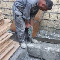 مقاوم سازی FRP آب بندی کاشت میلگرد