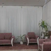 کارگاه پرده دوزی باپایینترین قیمت دوخت وپارچه|پرده، رانر، رومیزی|میبد, |دیوار